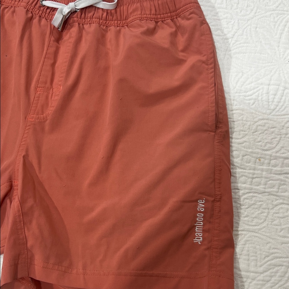 BAMBOO Men's Terracotta Athletic Shorts